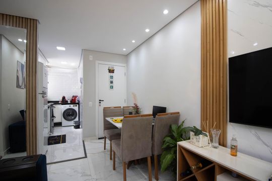 Sala de apartamento à venda com 2 quartos, 40m² em Jardim Monte Alegre, São Paulo
