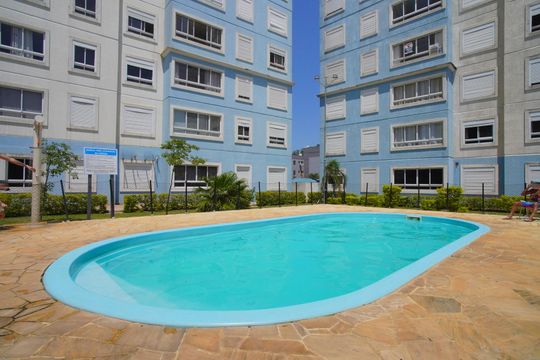 Área comum - Piscina de apartamento à venda com 2 quartos, 50m² em Passo das Pedras, Porto Alegre