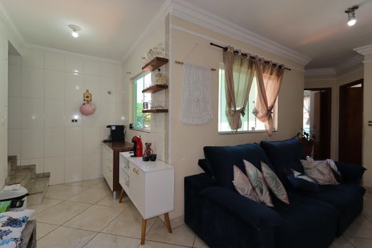 Sala de apartamento à venda com 2 quartos, 70m² em Parque Erasmo Assunção, Santo André