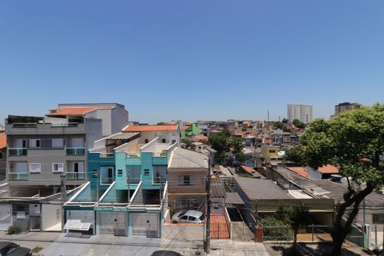Vista da Área Gourmet de apartamento à venda com 2 quartos, 70m² em Parque Erasmo Assunção, Santo André