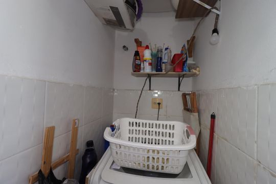 Área de Serviço de apartamento à venda com 2 quartos, 70m² em Parque Erasmo Assunção, Santo André