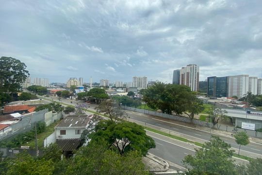 Vista da Sacada de apartamento à venda com 3 quartos, 154m² em Jardim Caravelas, São Paulo
