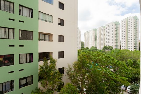 Vista da Sacada de apartamento à venda com 2 quartos, 50m² em Jardim Neide, São Paulo