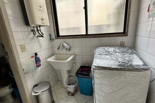 Área de Serviço de apartamento à venda com 3 quartos, 118m² em Recreio dos Bandeirantes, Rio de Janeiro
