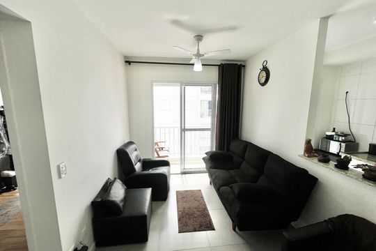 Sala de apartamento à venda com 2 quartos, 55m² em Jardim das Laranjeiras, São Paulo
