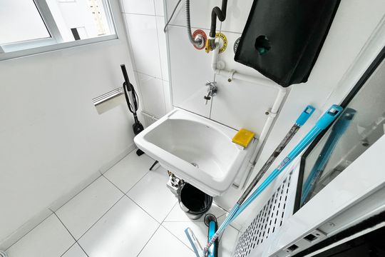 Área de Serviço de apartamento à venda com 2 quartos, 55m² em Jardim das Laranjeiras, São Paulo