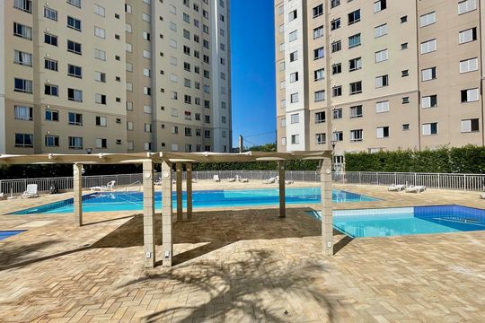 Área comum - Piscina de apartamento para alugar com 2 quartos, 45m² em Ponte Grande, Guarulhos