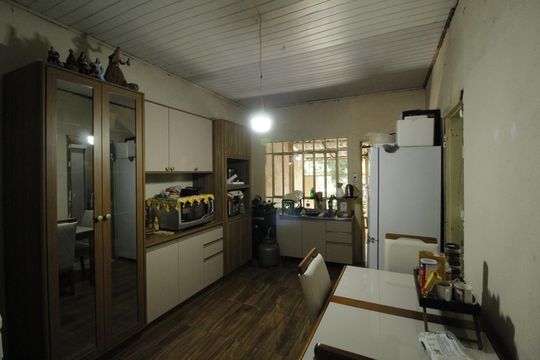 Cozinha de casa para alugar com 3 quartos, 106m² em Costa E Silva, Porto Alegre