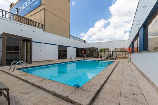 Área comum - Piscina de apartamento à venda com 1 quarto, 47m² em Centro, Campinas
