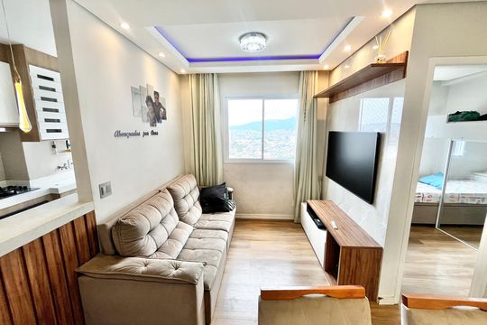 Sala de apartamento à venda com 2 quartos, 43m² em Vila Nova Cachoeirinha, São Paulo