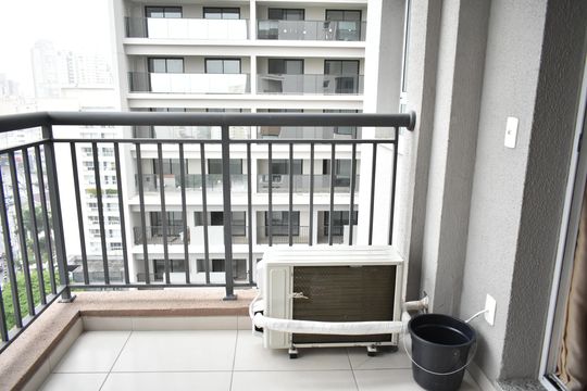 Sacada de apartamento para alugar com 1 quarto, 35m² em Vila Clementino, São Paulo