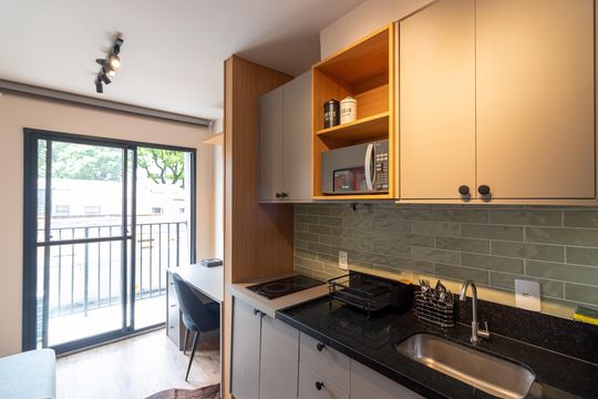 Sala de kitnet/studio à venda com 1 quarto, 32m² em Vila Olímpia, São Paulo