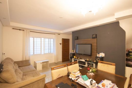 Sala de casa de condomínio à venda com 3 quartos, 100m² em Jardim Leonor Mendes de Barros, São Paulo