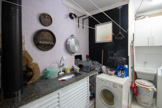 Área de Serviço de casa de condomínio à venda com 3 quartos, 100m² em Jardim Leonor Mendes de Barros, São Paulo