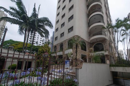 Fachada de apartamento à venda com 3 quartos, 116m² em Brooklin Novo, São Paulo