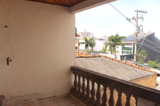 Varanda da Suíte 1 de casa à venda com 2 quartos, 250m² em Santa Maria, São Caetano do Sul