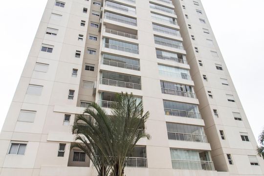 Fachada do bloco de apartamento para alugar com 3 quartos, 132m² em Tamboré, Santana de Parnaíba