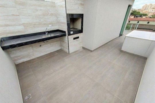 Área externa de casa à venda com 3 quartos, 105m² em Santa Amelia, Belo Horizonte