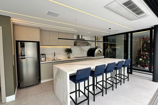 Área gourmet de casa de condomínio à venda com 4 quartos, 400m² em Barra da Tijuca, Rio de Janeiro