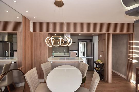 Cozinha de apartamento para alugar com 3 quartos, 145m² em Jardim Caboré, São Paulo