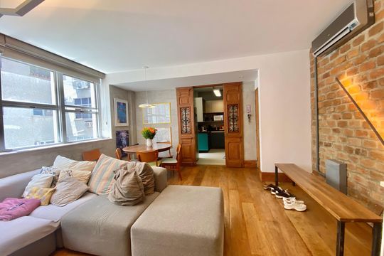 Sala  de apartamento para alugar com 2 quartos, 80m² em Ipanema, Rio de Janeiro