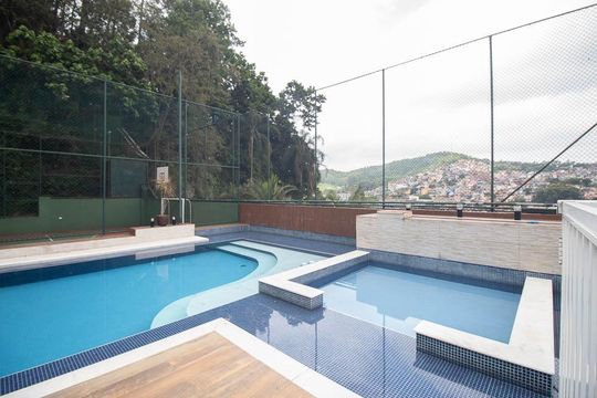 Área comum - Piscina de casa de condomínio para alugar com 4 quartos, 588m² em Vila Albertina, São Paulo