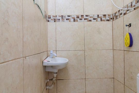 Banheiro de kitnet/studio para alugar com 1 quarto, 16m² em Vila Congonhas, São Paulo
