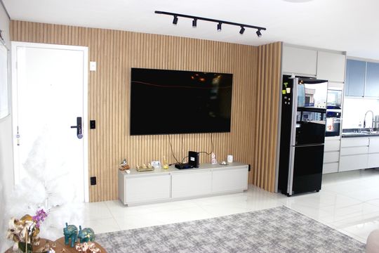 Sala de apartamento à venda com 2 quartos, 89m² em Vila Augusta, Guarulhos
