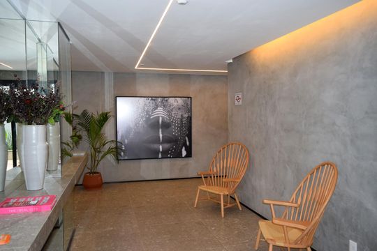 Hall de entrada de kitnet/studio para alugar com 1 quarto, 25m² em Pinheiros, São Paulo