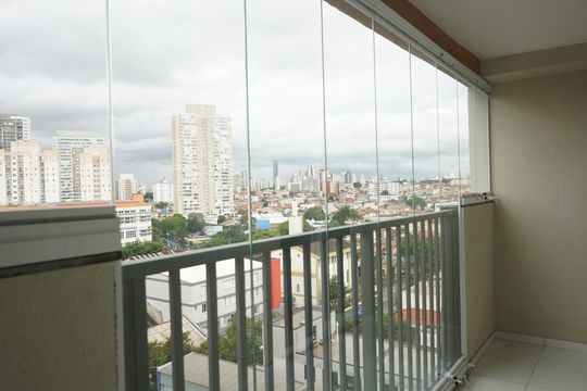Sacada de kitnet/studio para alugar com 1 quarto, 27m² em Mooca, São Paulo