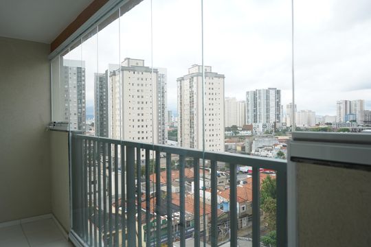 Sacada de kitnet/studio para alugar com 1 quarto, 27m² em Mooca, São Paulo