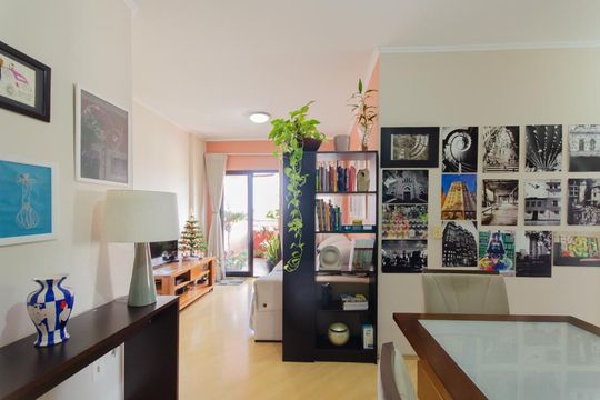 Sala de apartamento à venda com 3 quartos, 70m² em Cambuci, São Paulo