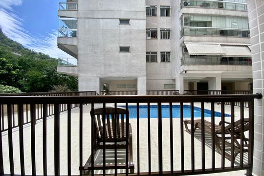 Area Comum piscina de apartamento para alugar com 2 quartos, 110m² em Leblon, Rio de Janeiro