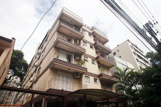 Fachada de apartamento à venda com 2 quartos, 56m² em Higienópolis, Porto Alegre