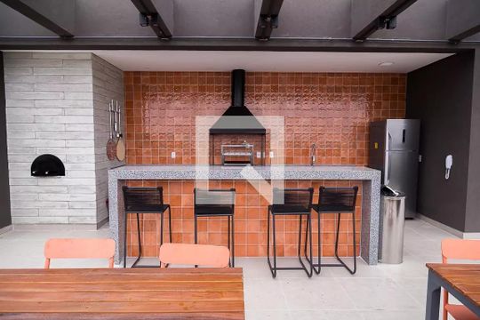 Área comum - Churrasqueira de kitnet/studio à venda com 1 quarto, 24m² em Vila da Saúde, São Paulo