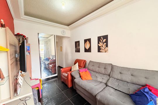 Sala de apartamento para alugar com 2 quartos, 54m² em Vila Nambi, Jundiaí