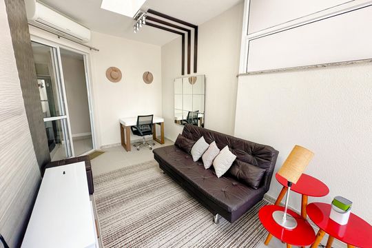 Sala de apartamento para alugar com 2 quartos, 120m² em Canasvieiras, Florianópolis