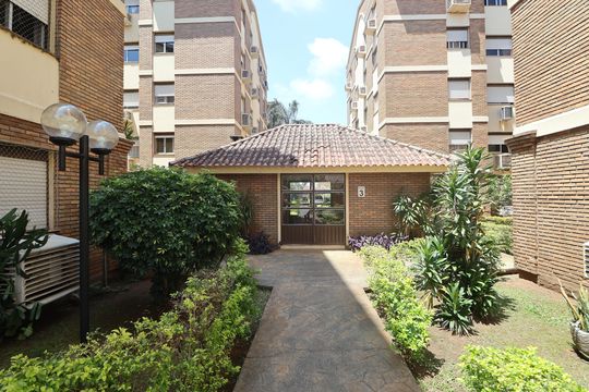 Área comum - Churrasqueira de apartamento à venda com 2 quartos, 51m² em Centro, Canoas