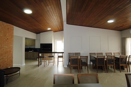 Área comum - Salão de festas de apartamento à venda com 2 quartos, 81m² em Bela Vista, Porto Alegre