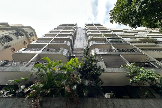 Fachada de apartamento à venda com 1 quarto, 56m² em Flamengo, Rio de Janeiro