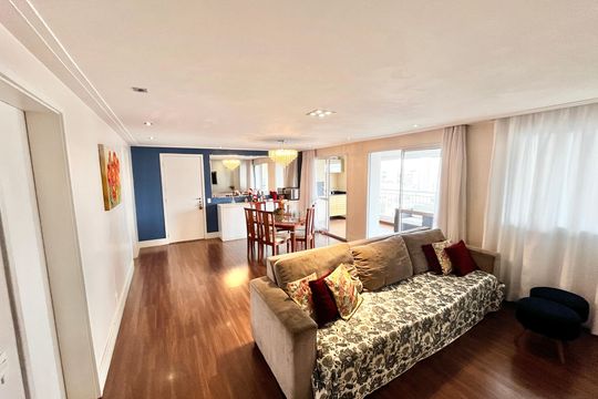 Sala de apartamento à venda com 4 quartos, 122m² em Lauzane Paulista, São Paulo