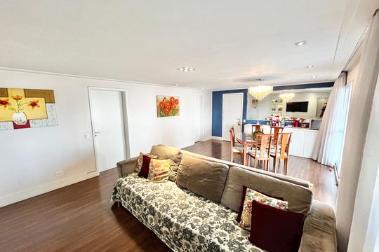 Sala de apartamento à venda com 4 quartos, 122m² em Lauzane Paulista, São Paulo
