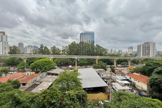 Vista Quarto 3 de apartamento à venda com 3 quartos, 161m² em Brooklin, São Paulo