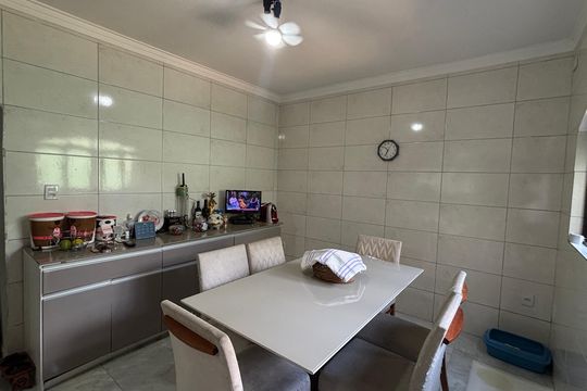 Cozinha de casa à venda com 3 quartos, 171m² em Vila Homero Thon, Santo André