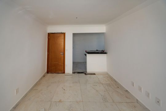 Sala de apartamento à venda com 2 quartos, 55m² em Serrano, Belo Horizonte