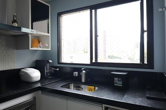 Cozinha  de apartamento à venda com 2 quartos, 126m² em Santa Terezinha, São Bernardo do Campo