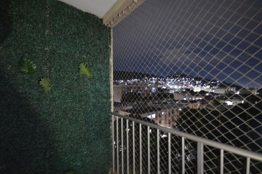 Varanda da Sala de apartamento para alugar com 2 quartos, 64m² em Praça Seca, Rio de Janeiro