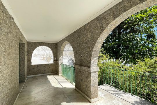 Varanda da Sala de casa à venda com 3 quartos, 643m² em Grajaú, Rio de Janeiro