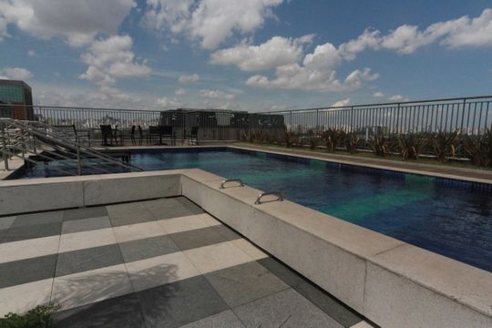 Área comum - Piscina de kitnet/studio à venda com 1 quarto, 39m² em Santana, São Paulo