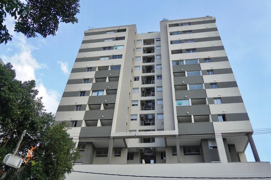Fachada de apartamento para alugar com 1 quarto, 40m² em Barro Preto, Belo Horizonte
